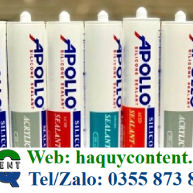 ĐỦ LOẠI KEO APOLLO DÁN CỬA NHÔM KÍNH TRẮNG TRONG, TRẮNG SỮA, XÁM, ĐEN GIÁ TỐT