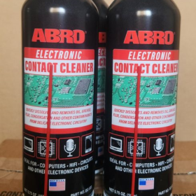 DUNG DỊCH ABRO VỆ SINH ĐẦU RẮC NỐI ĐIỆN, CÔNG TẮC.