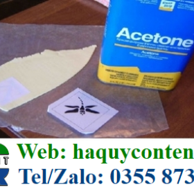 DUNG MÔI ACETONE CHẤT TẨY KEO, NHỰA COMPOSITE VÀ NGÀNH SƠN