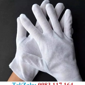 GĂNG TAY VẢI THUN, GĂNG TAY VẢI COTTON GIÁ TỐT