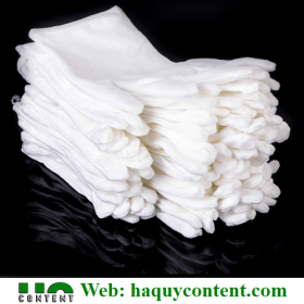 GĂNG TAY VẢI TRẮNG COTTON LOẠI DÀY LOẠI MỎNG CÓ ĐỦ.