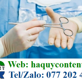 GĂNG TAY Y TẾ KHÔNG BỘT GIÁ RẺ