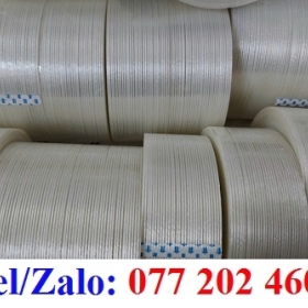 GIÁ BÁN BĂNG KEO SỢI THỦY TINH 1 SỌC DÀI 45m TẠI XƯỞNG
