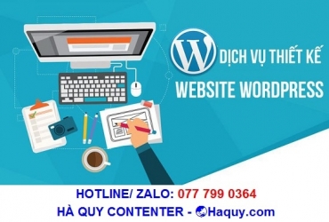 GIÁ WEBSITE WORDPRESS BAO NHIÊU TIỀN    