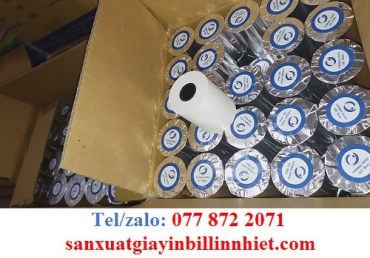 Giấy In Bill K57 – Giấy In Cảm Nhiệt Thùng 100 Cuộn