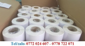 GIẤY IN NHIỆT 100 X 75(50M) GIÁ TỐT TẠI XƯỞNG