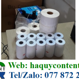 GIẤY IN NHIỆT 80 X80 GIÁ TỐT, IN TÍNH TIỀN QUÁN NƯỚC