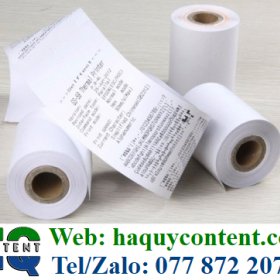 GIẤY IN NHIỆT K80, K57 GIÁ RẺ GIAO TẬN NƠI