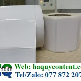 GIẤY IN TEM VẬN ĐƠN 100 X70 IN NHIỆT GIÁ TỐT