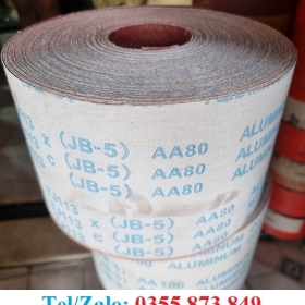 GIẤY NHÁM CUỘN NHÁM 80 CHÀ GỖ THÔ NHANH 