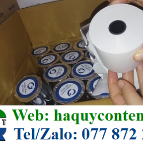 GIẤY NHIỆT CHO MÁY CÀ THẺ ( 57 X38)