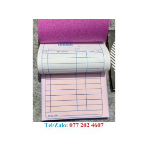 GIẤY ORDER 2 LIÊN