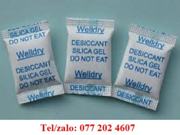 GÓI HÚT ẨM ĐÓNG GÓI 100G ( XANH, TRẮNG)