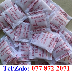 HẠT HÚT ẨM BẢO QUẢN BÁNH KẸO, TRÁI CÂY SẤY ( SILICAGEL) CAO CẤP