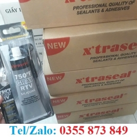 HỘP 12 TUYP KEO RON XÁM XTRASEAL CHỊU NHIỆT