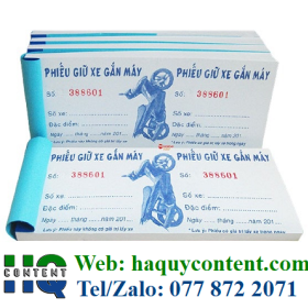 IN PHIẾU GIỮ XE NHIỀU KÍCH THƯỚC GIÁ RẺ TẠI ĐÂY