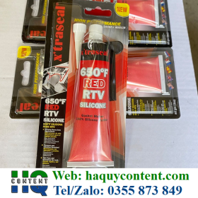 KEO CHỊU NHIỆT SILICONE RTV 85G BÍT KÍN NẮP VAN, CHẢO DẦU