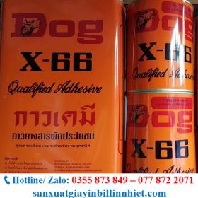 KEO CHÓ X66 3.3KG KEO DÁN ĐA NĂNG CHẤT LƯỢNG HÀNG CÓ SẴN GIAO NHANH