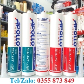 KEO DÁN KÍNH SILICONE ĐỦ MÀU TRẮNG, ĐEN, XÁM