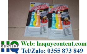 KEO GẮN GỖ, GẮN SẮT 2 THÀNH PHẦN AB SELLEYS