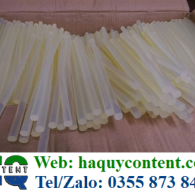 KEO NẾN BẮN SÚNG 1.1 CM X 25 CM TRONG SUỐT, VÀNG CHANH