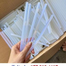 KEO NẾN TRONG SUỐT CÂY LỚN 1.1 CM X 30 CM THÙNG 25KG