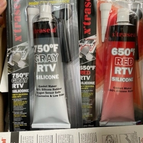 KEO RON XÁM TUÝP LỚN 80G, KEO TẠO GIOĂNG MÁY 