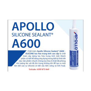 KEO SILICONE DÁN KÍNH A600