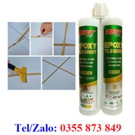 KEO TRÉT MẠCH GẠCH ỐP, GẠCH LÁT KEO 2 THÀNH PHẦN BÁM SIÊU CHẮC