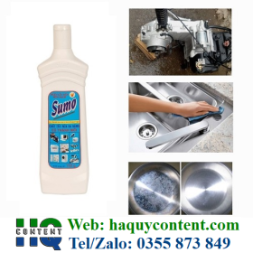 LÀM SẠCH VẾT Ố VÀNG, RỈ SÉT TRÊN BỀ MẶT DA VỚI CHẤT TẨY SUMO