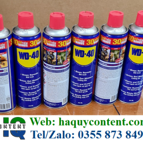 MUA DẦU BÃO DƯỠNG SÊN XE MÁY WD 40 CHÍNH HÃNG.
