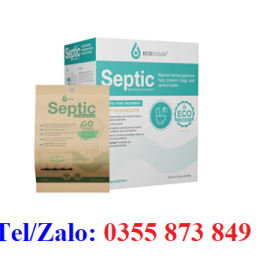 NHÀ CUNG CẤP SỈ LẺ BỘT TỰ PHÂN HUỶ BỒN CẦU ECOCLEAN SEPTIC