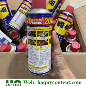NHÀ CUNG CẤP SỈ LẺ DẦU BẢO DƯỠNG MÁY MÓC WD- 40