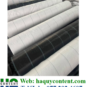 NHÀ PHÂN PHỐI SỈ BẠT NHỰA PP TRẮNG ĐEN NGĂN CỎ DẠI