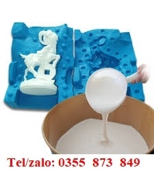 NHỰA SILICON TRẮNG ĐỤC LÀM KHUÔN DẺO