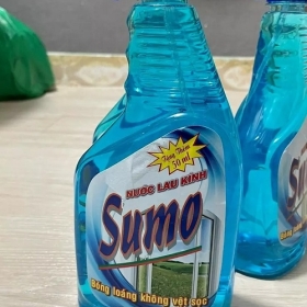 NƯỚC LAU KÍNH SUMO 850ML HIỆU QUẢ CAO, GIÁ TỐT CHO ĐẠI LÝ