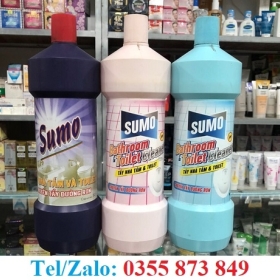 NƯỚC TẨY MEN SỨ HỒNG, XANH, TÍM GIÁ SỈ QUẬN 12