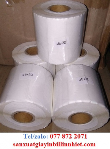 SẢN XUẤT TEM HÀNG, TEM PHỤ (50MMX30MM) GIAO TẠI BÌNH CHÁNH