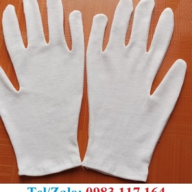 SẢN XUẤT VÀ CUNG CẤP BAO TAY VẢI TRẮNG COTTON