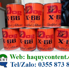 SHOP CHUYÊN BÁN LẺ KEO DOG X66 THÙNG 3KG, 15KG