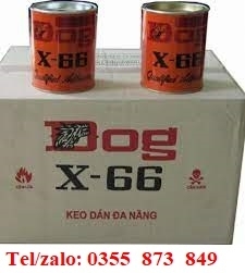 SỈ & LẺ KEO DOG X66 24 LON/ THÙNG