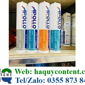 SỈ LẺ KEO SILICON A500 TRẮNG SỮA, TRẮNG TRONG, ĐEN, XÁM GIÁ TỐT CHO CÔNG TRÌNH
