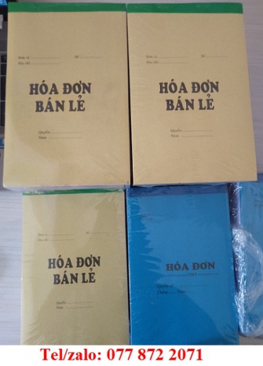 SỔ HÓA ĐƠN BÁN LẺ GIÁ TỐT NHẤT TP.HCM