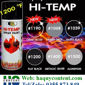 SƠN CHỊU NHIỆT BOSNY CHÍNH HÃNG THÁI