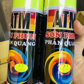 SƠN PHẢN QUANG ATM F3 MÀU XANH CHUỐI