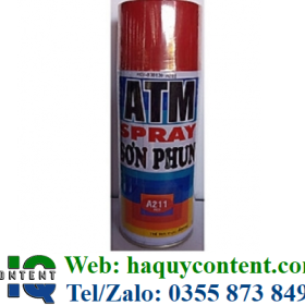 SƠN PHUN ATM CÁC MÃ MÀU ĐỎ GIÁ RẺ