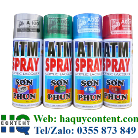 SƠN PHUN ATM CHÍNH HÃNG GIÁ SỈ TẠI KHO, SHIP NHANH.
