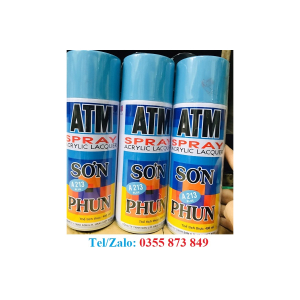 Sơn Xịt Atm Màu Màu Xanh Da Trời Nhạt A 213 (Blue)