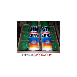 Sơn Xịt Atm Màu Màu Xanh Lá A 214 (Green)