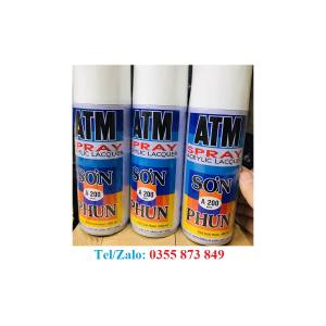 Sơn Xịt Atm Màu Trắng A 200 (White)
